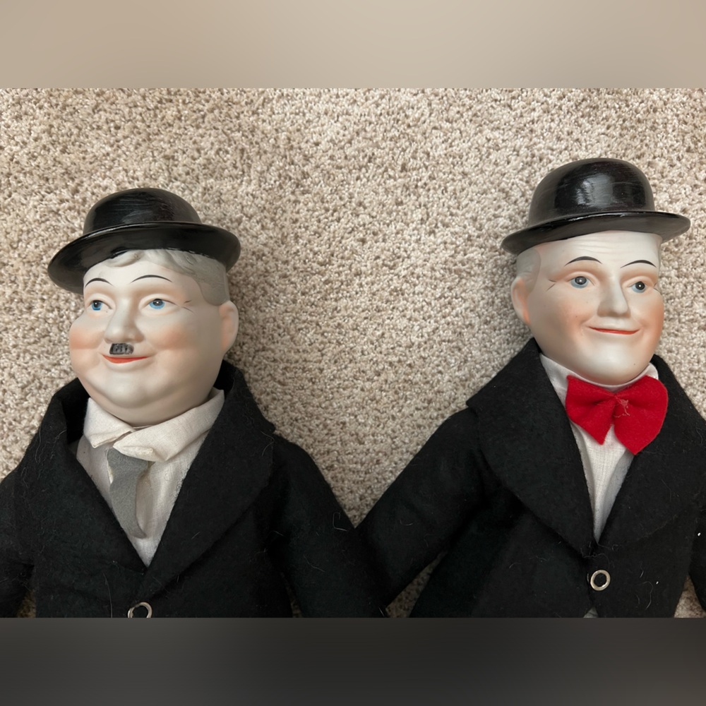 Laurel & Hardy Porcelain Dolls